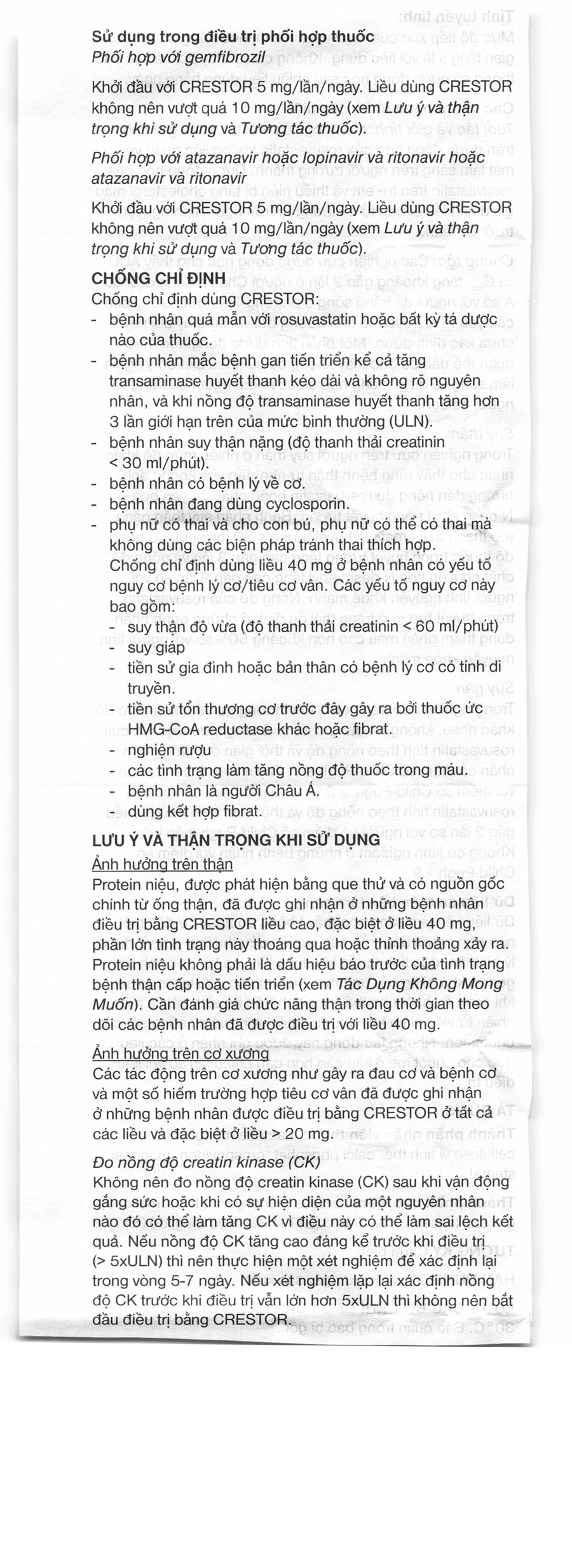 Crestor 5mg trị rối loạn lipid máu